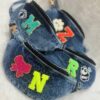 Denim waist Bag