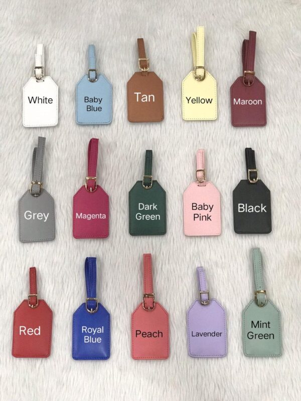 Make your luggage stand out and stay safe with our Custom Luggage Tag – a perfect blend of style and practicality for every traveler. - Image 2