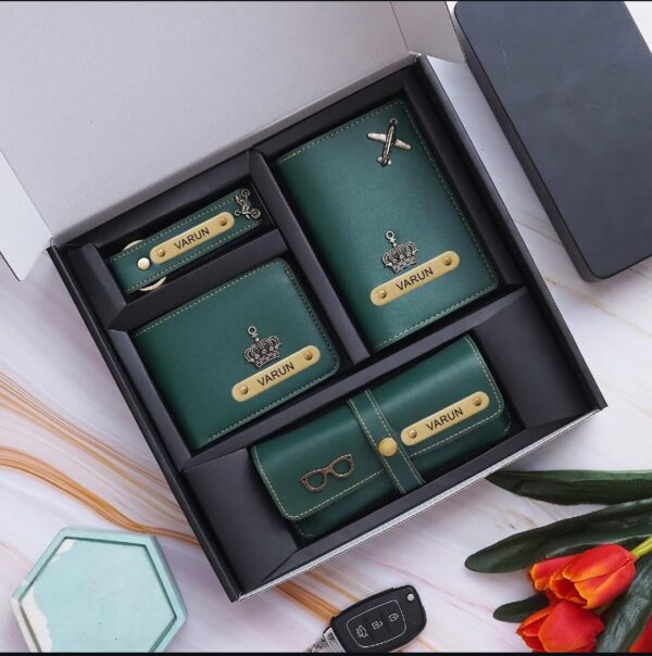 Customised Men’s Travel & Office Gift Box – 4-in-1 Set