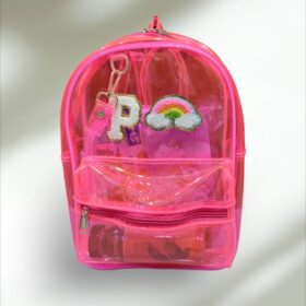 .	Stylish Jelly Backpack – Waterproof & Lightweight Bag