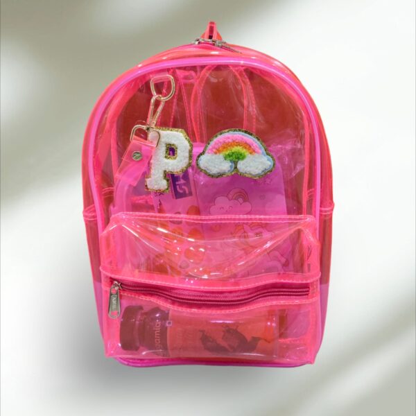 .	Stylish Jelly Backpack – Waterproof & Lightweight Bag