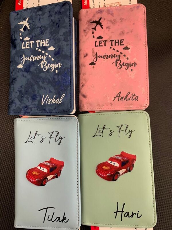 Customized Passport Cover for Men & Women – Premium Travel Organizer - Image 5