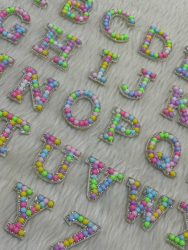 Multicolor Pearl Stick-On Patches – Self-Adhesive Embellishments for DIY & Fashion - Image 3