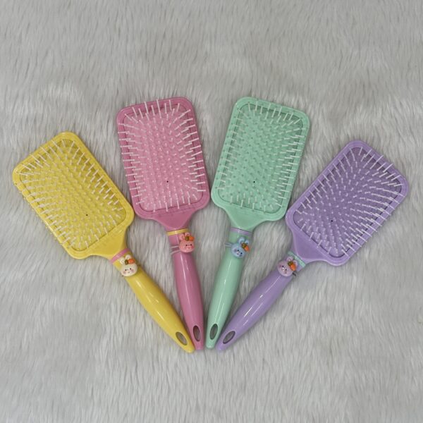 Customised Kids Hair Brush | Gentle & Tangle-Free Hair Comb for Boys & Girls | Personalised Name Brush for Toddlers & Children - Image 2