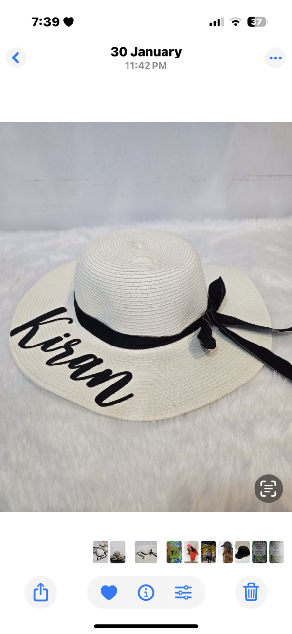 Custom Floppy Hat for Women – Perfect for Beach & Vacations