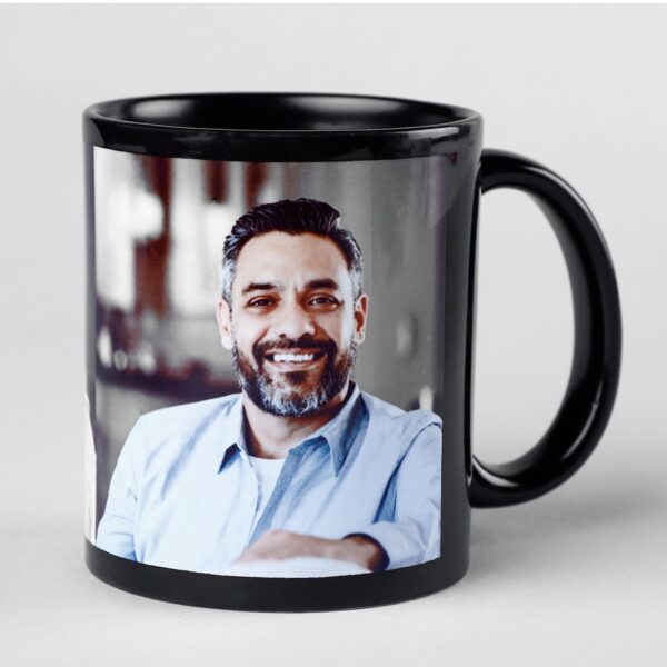 Personalised Custom  Patch Mug – Add Name, Photo or Quote - Image 4