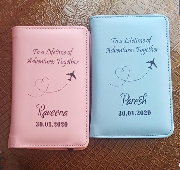 Customized Passport Cover for Men & Women – Premium Travel Organizer - Image 6