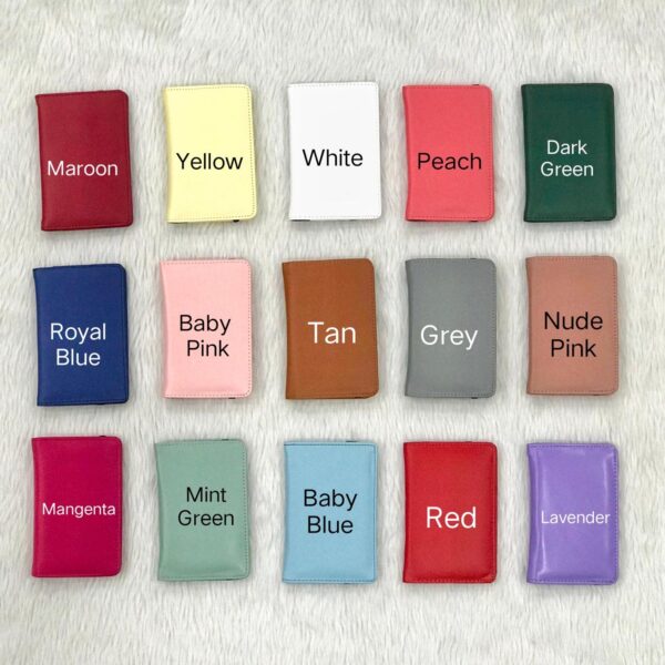 Customized Passport Cover for Men & Women – Premium Travel Organizer