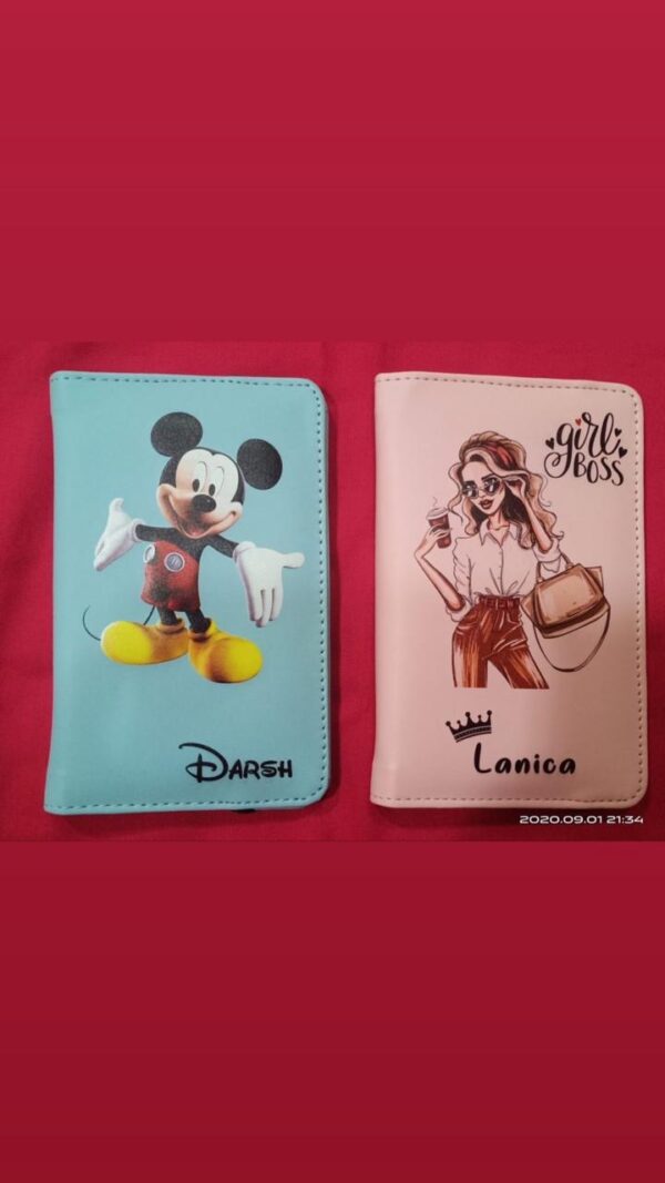 Customized Passport Cover for Men & Women – Premium Travel Organizer - Image 4