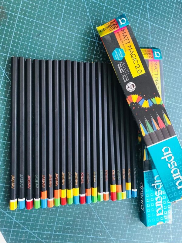 Apsara Custom Matt Magic Pencils for Kids – Back to School Essential