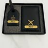 Personalised Travel Set – Custom Passport Cover & Luggage Tag (Kids & Adults)